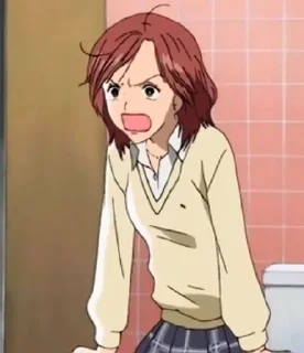 🤬 emoji Hachiko Nana Telegram sticker 20 of 41