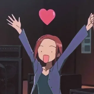 🥰 emoji Hachiko Nana Telegram sticker 8 of 41
