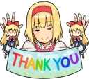 😀 emoji Touhou Stickers by Go-Robots :: @bgaijin Telegram sticker 1 of 40