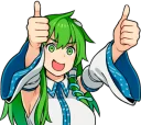 ✅ emoji Touhou Stickers by Go-Robots :: @bgaijin Telegram sticker 19 of 40