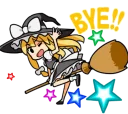 👋 emoji Touhou Stickers by Go-Robots :: @bgaijin Telegram sticker 10 of 40