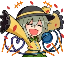 😀 emoji Touhou Stickers by Go-Robots :: @bgaijin Telegram sticker 24 of 40