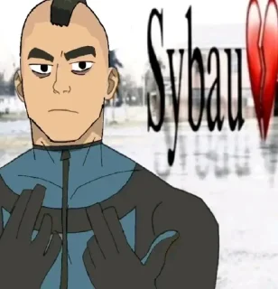 Sticker from Sybau-Syfm-stfu @kosnaneartin