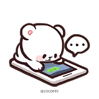 📖 emoji Milk & Mocha Emoji-@MochaStickers Telegram sticker 17 of 80