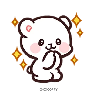 Sticker from Milk & Mocha Emoji-@MochaStickers