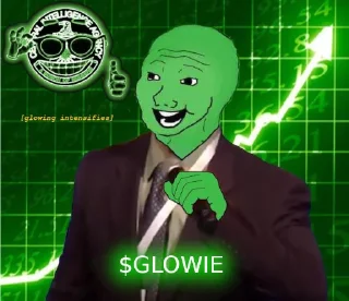 Sticker from CIA $GLOWIE