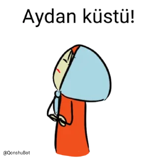 😒 emoji Aydan @Qonshubot Telegram sticker 13 of 31