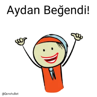 👍 emoji Aydan @Qonshubot Telegram sticker 20 of 31