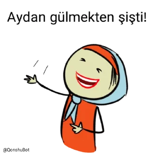 🤣 emoji Aydan @Qonshubot Telegram sticker 23 of 31