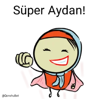 😎 emoji Aydan @Qonshubot Telegram sticker 6 of 31