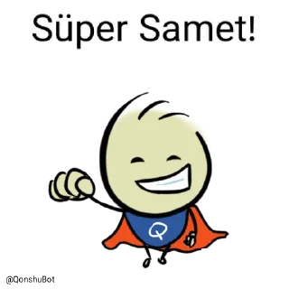 😎 emoji Samet @Qonshubot Telegram sticker 6 of 31