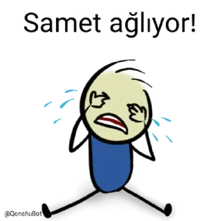 😭 emoji Samet @Qonshubot Telegram sticker 14 of 31