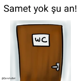 🚽 emoji Samet @Qonshubot Telegram sticker 22 of 31