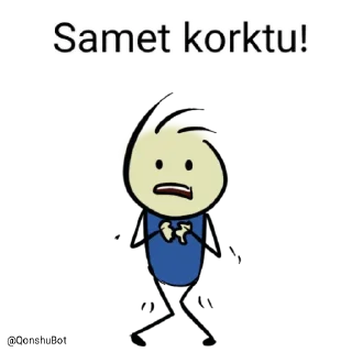 😰 emoji Samet @Qonshubot Telegram sticker 15 of 31