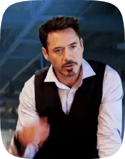 Sticker from Tony stark