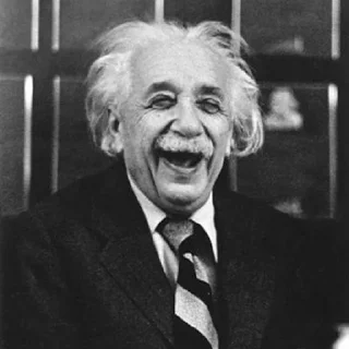 Sticker from Einstein - @Stickerabad