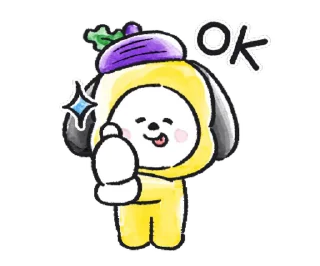 👌 emoji Hope In Love @WithBTS 💜✨ Telegram sticker 3 of 24
