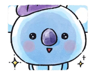 😍 emoji Hope In Love @WithBTS 💜✨ Telegram sticker 8 of 24