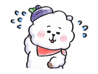 😰 emoji Hope In Love @WithBTS 💜✨ Telegram sticker 17 of 24