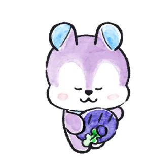 🙇‍♀ emoji Hope In Love @WithBTS 💜✨ Telegram sticker 9 of 24