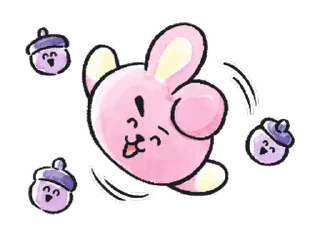 😍 emoji Hope In Love @WithBTS 💜✨ Telegram sticker 11 of 24
