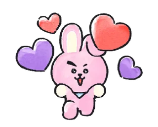 💞 emoji Hope In Love @WithBTS 💜✨ Telegram sticker 4 of 24