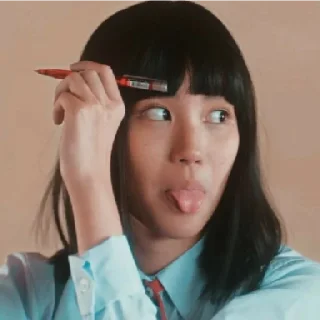 😁 emoji Girl Telegram sticker 16 of 18