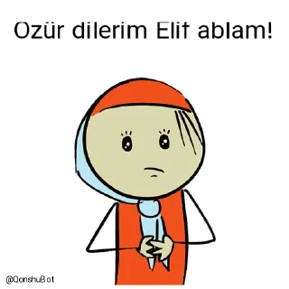 😕 emoji Perinaz kuzum ve Elif ablam @Qonshubot Telegram sticker 14 of 31