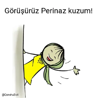 ✋ emoji Perinaz kuzum ve Elif ablam @Qonshubot Telegram sticker 3 of 31