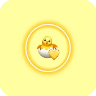 Sticker from Elizabeth ve civciv