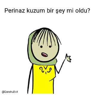 🤔 emoji Perinaz kuzum ve Elif ablam @Qonshubot Telegram sticker 19 of 31