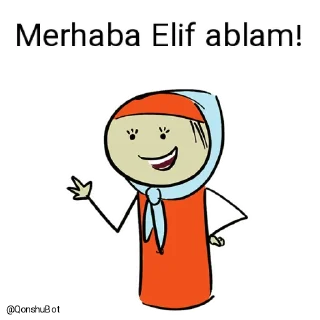 ✋ emoji Perinaz kuzum ve Elif ablam @Qonshubot Telegram sticker 2 of 31