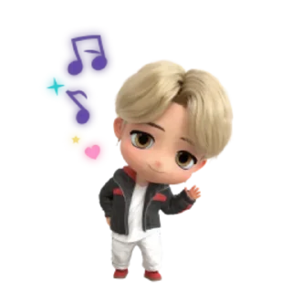 Sticker from @WithBTS TinyTan 💜
