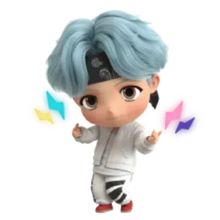 Sticker from @WithBTS TinyTan 💜
