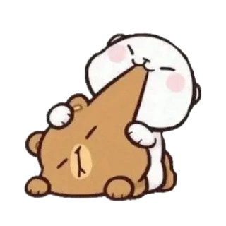 Sticker from Mocha and milk 🫶🏻
