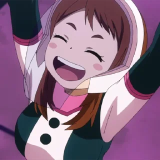 Sticker from (@Tengen) Uraraka Ochako