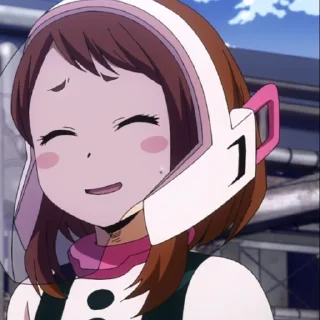 Sticker from (@Tengen) Uraraka Ochako
