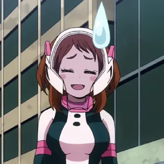 Sticker from (@Tengen) Uraraka Ochako
