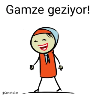 🚶‍♂️ emoji Gamze @Qonshubot Telegram sticker 10 of 31