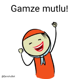😄 emoji Gamze @Qonshubot Telegram sticker 12 of 31