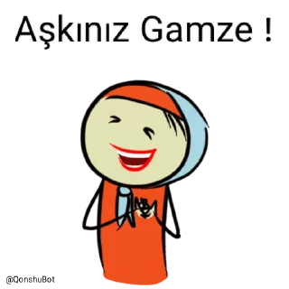❤️ emoji Gamze @Qonshubot Telegram sticker 7 of 31