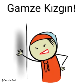 😡 emoji Gamze @Qonshubot Telegram sticker 16 of 31