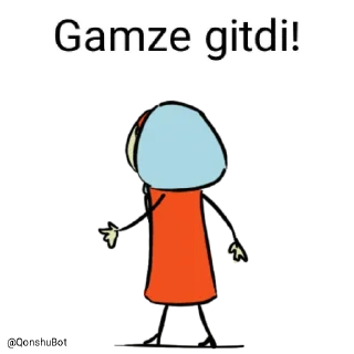 ✋️ emoji Gamze @Qonshubot Telegram sticker 2 of 31