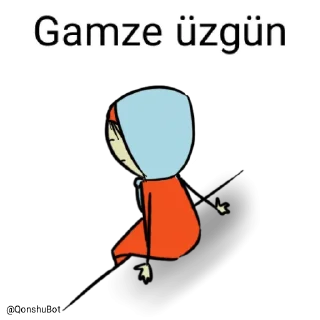😓 emoji Gamze @Qonshubot Telegram sticker 11 of 31