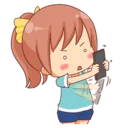 Sticker from Aggressive Girl