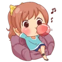 Sticker from Aggressive Girl