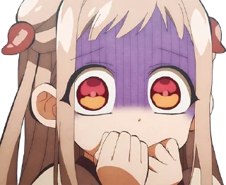 😱 emoji Jibaku Shounen Hanako-kun Telegram sticker 13 of 120