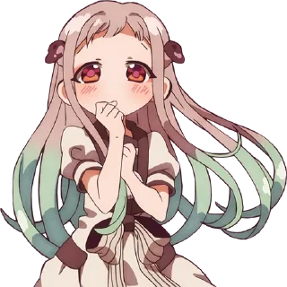 😍 emoji Jibaku Shounen Hanako-kun Telegram sticker 2 of 120