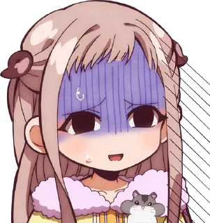😅 emoji Jibaku Shounen Hanako-kun Telegram sticker 17 of 120