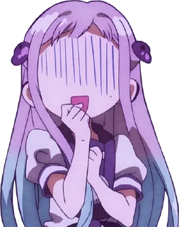 😅 emoji Jibaku Shounen Hanako-kun Telegram sticker 12 of 120